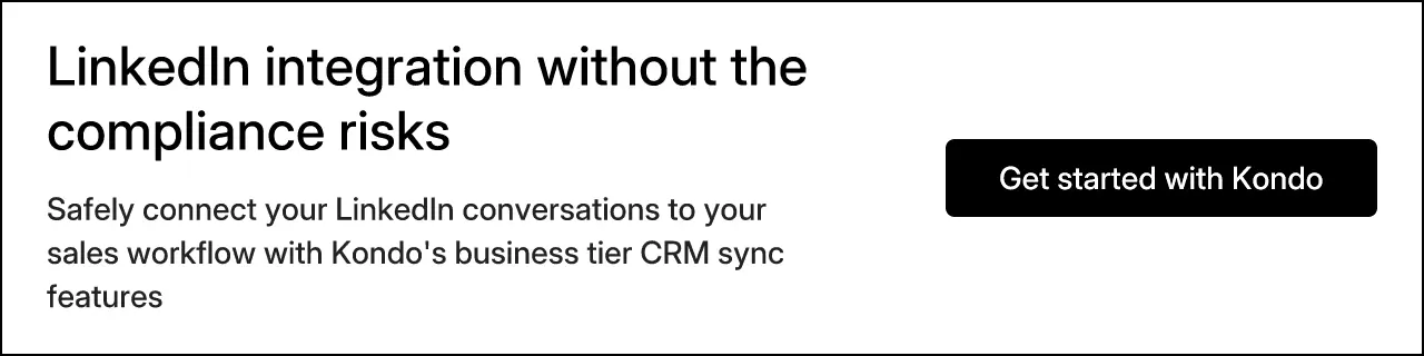 LinkedIn integration without the compliance risks