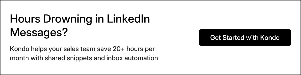 Hours Drowning in LinkedIn Messages?