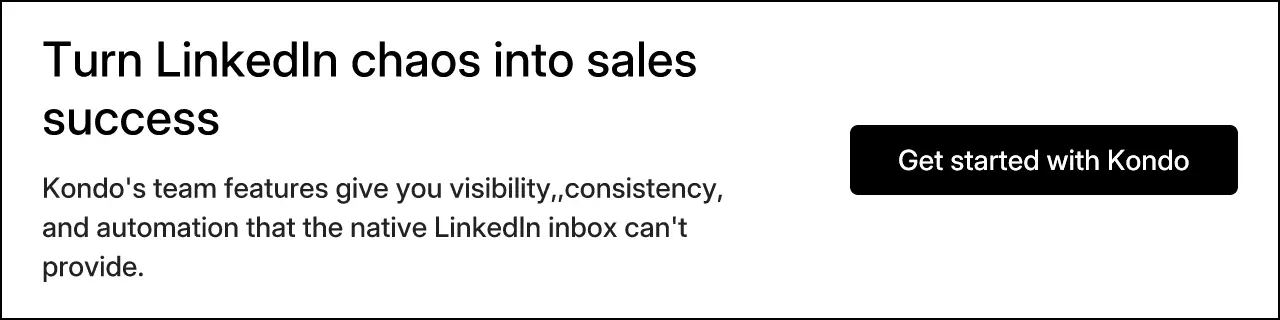 Turn LinkedIn chaos into sales success