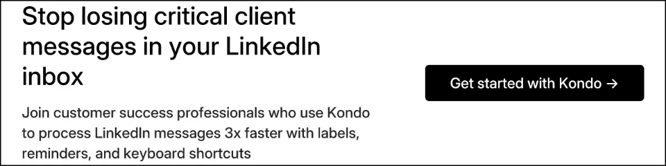 Stop losing critical client messages in your LinkedIn inbox