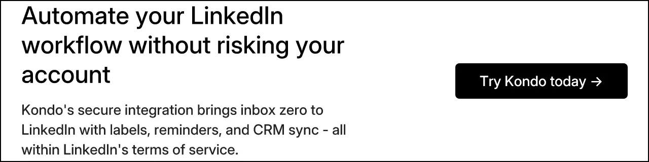 Automate your LinkedIn workflow without risking your account