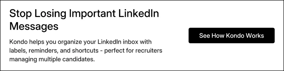 Stop Losing Important LinkedIn Messages