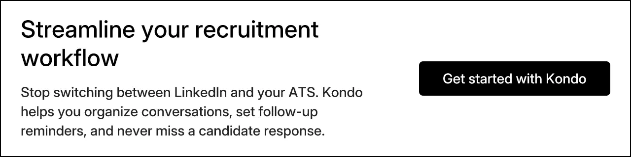Streamline your recruitment workflow