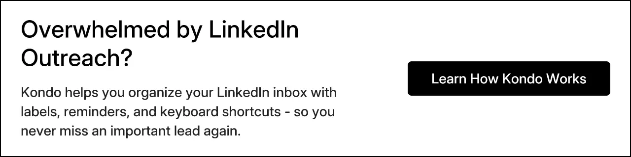 Overwhelmed by LinkedIn Outreach?