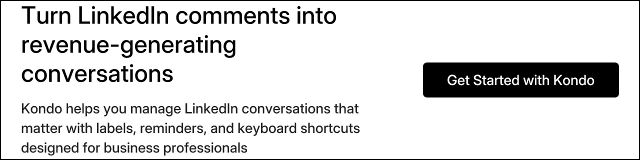 Turn LinkedIn comments into revenue-generating conversations