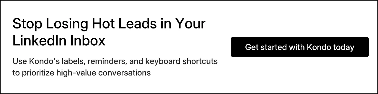 Stop Losing Hot Leads in Your LinkedIn Inbox