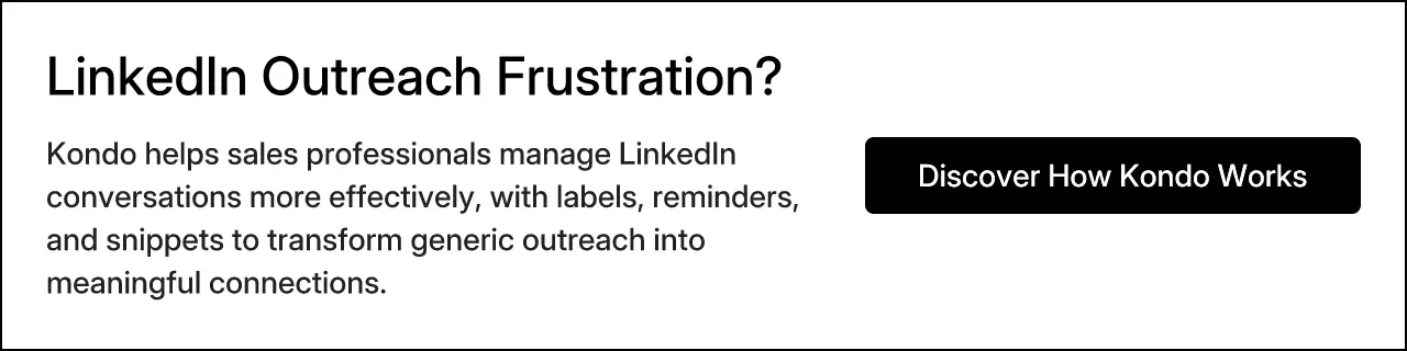 LinkedIn Outreach Frustration?
