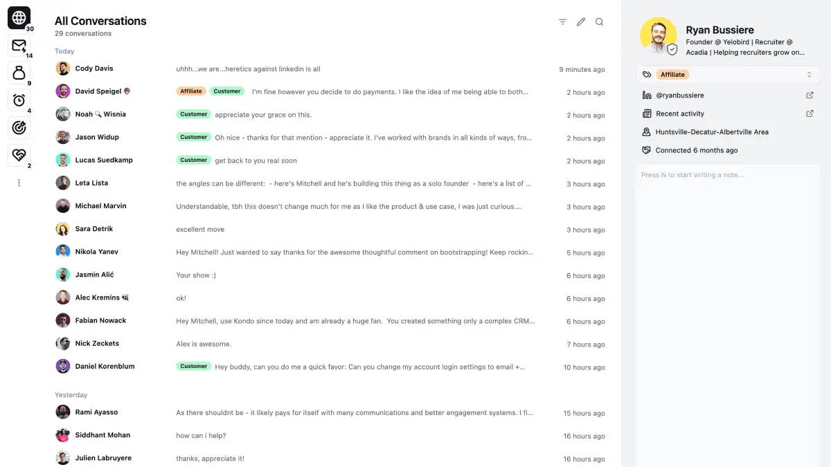Kondo inbox