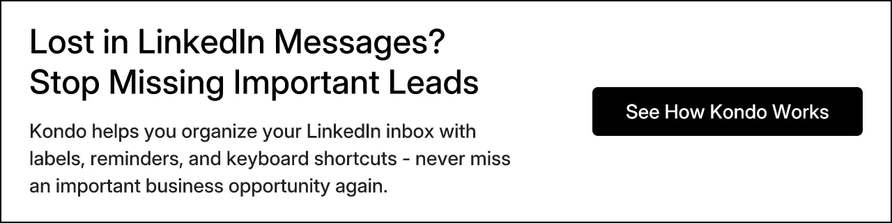 Lost in LinkedIn Messages? Stop Missing Important Leads