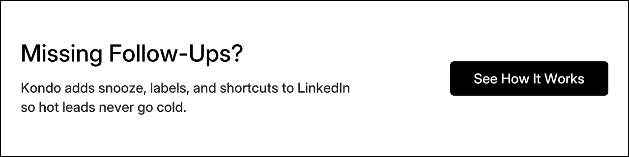 Missing Follow-Ups?
