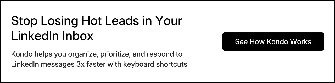 Stop Losing Hot Leads in Your LinkedIn Inbox