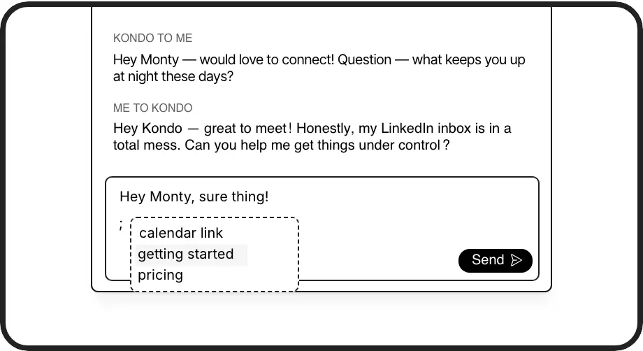 Instant Smart Replies