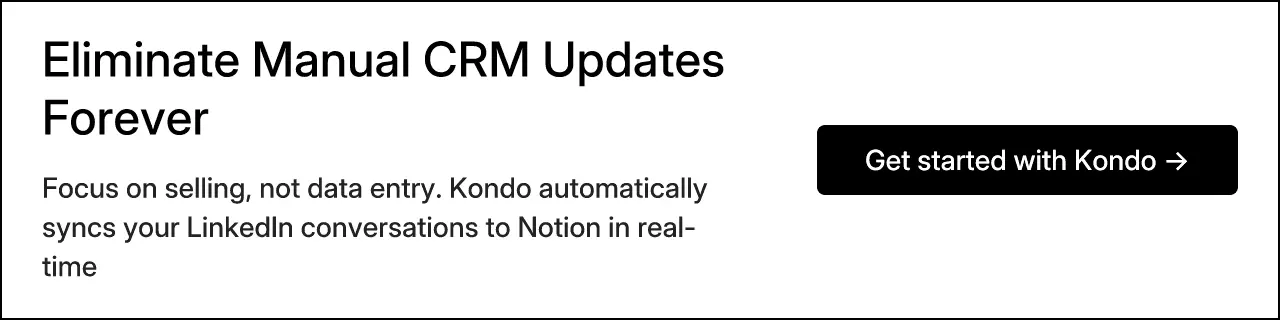 Eliminate Manual CRM Updates Forever
