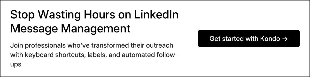 Stop Wasting Hours on LinkedIn Message Management