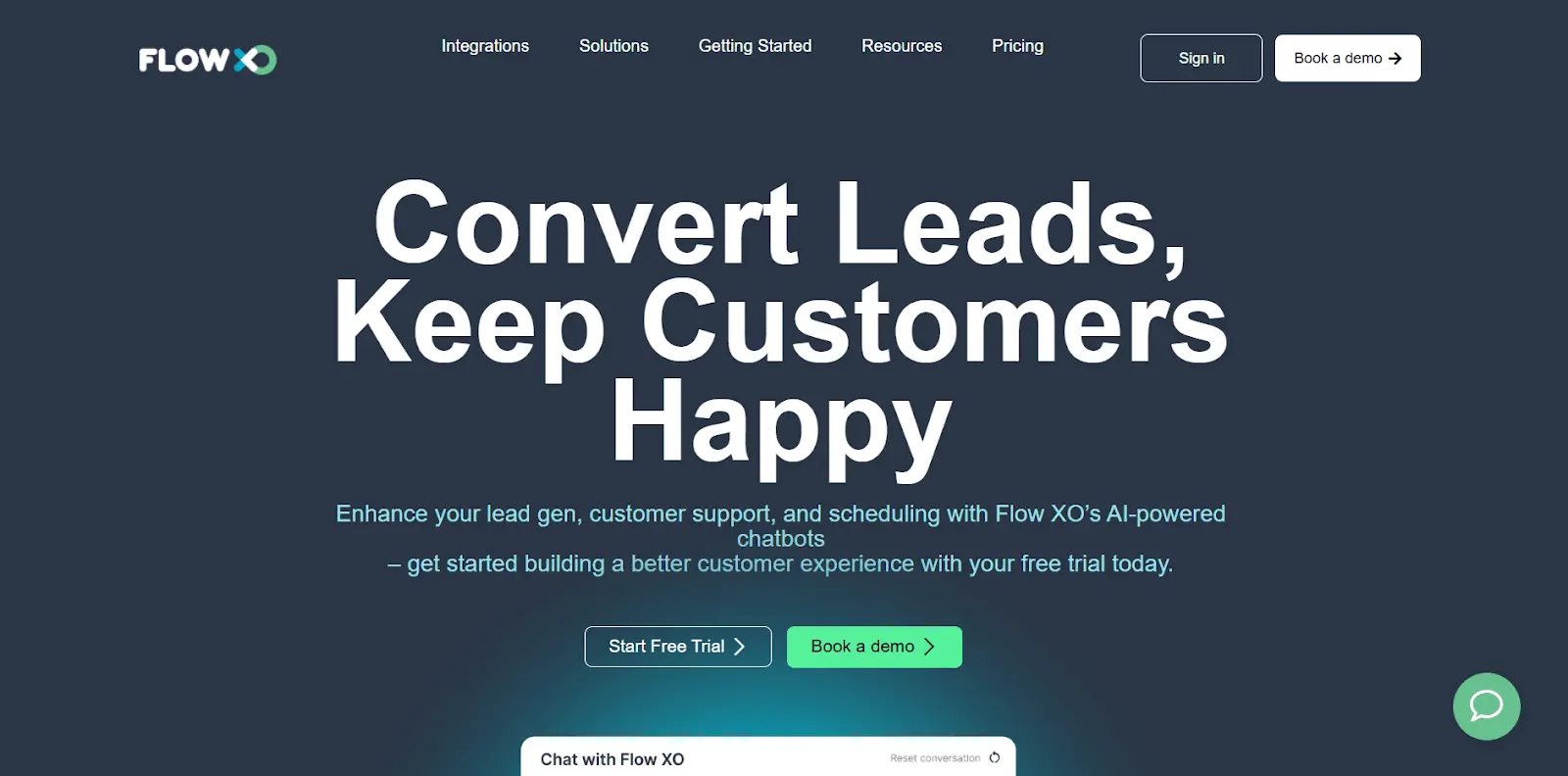 best chatbots for marketers - flowxo