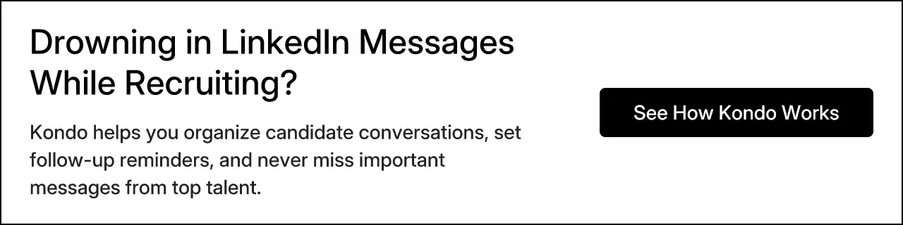 Drowning in LinkedIn Messages While Recruiting?