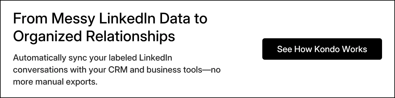 From Messy LinkedIn Data to Organized Relationships