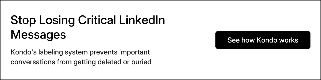 Stop Losing Critical LinkedIn Messages