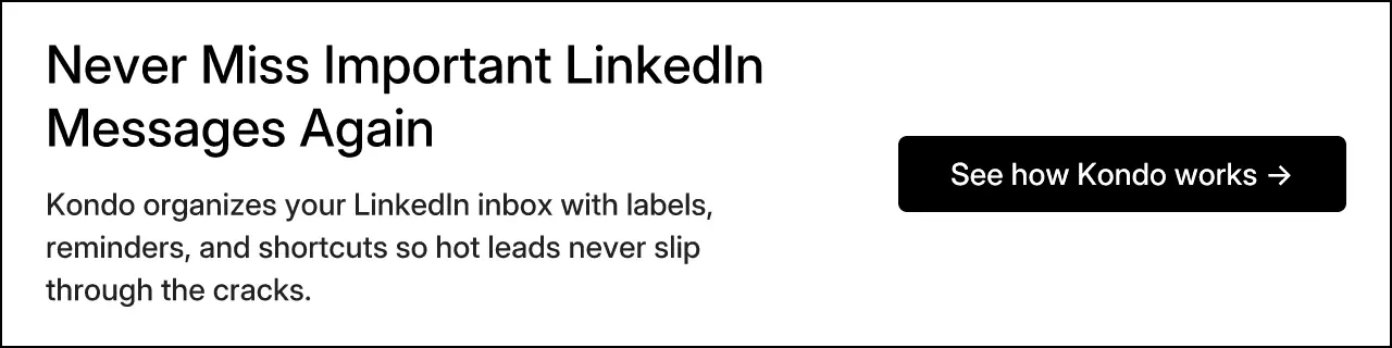 Never Miss Important LinkedIn Messages Again