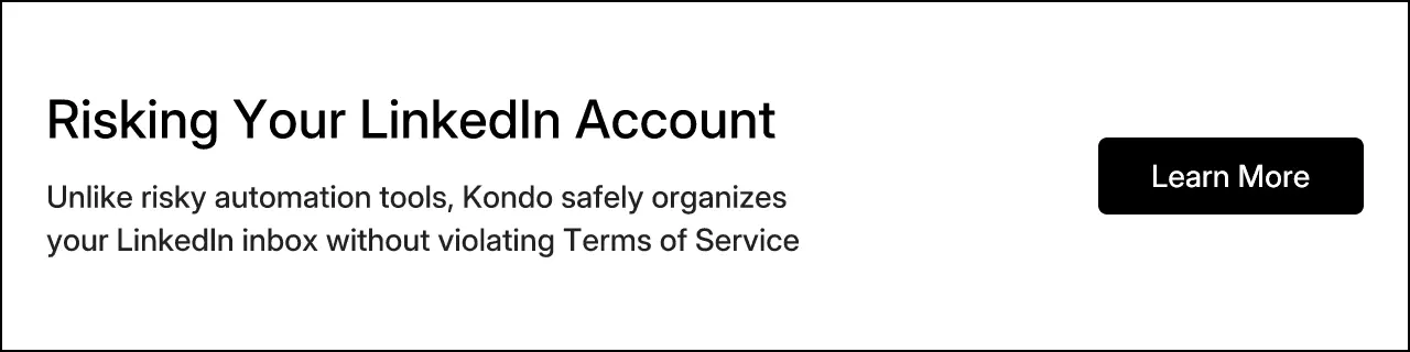 Risking Your LinkedIn Account