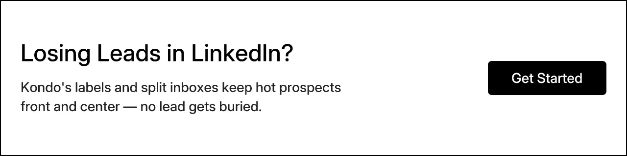 Losing Leads in LinkedIn?