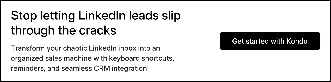 Stop letting LinkedIn leads slip through the cracks