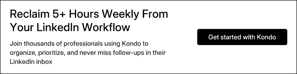 Reclaim 5+ Hours Weekly From Your LinkedIn Workflow