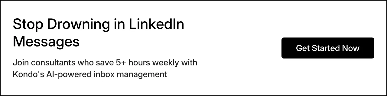 Stop Drowning in LinkedIn Messages