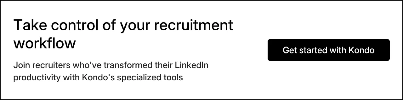 Take control of your recruitment workflow