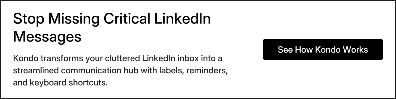 Stop Missing Critical LinkedIn Messages
