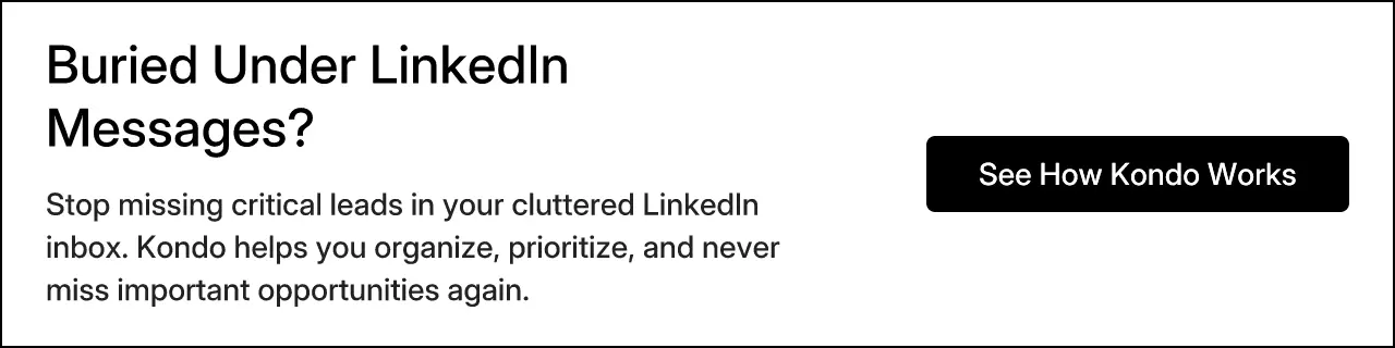 Buried Under LinkedIn Messages?
