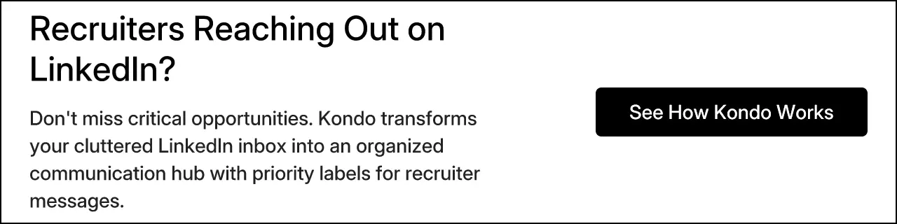 Recruiters Reaching Out on LinkedIn?