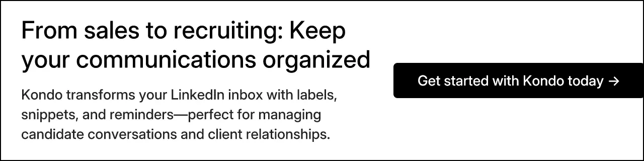 From sales to recruiting: Keep your communications organized