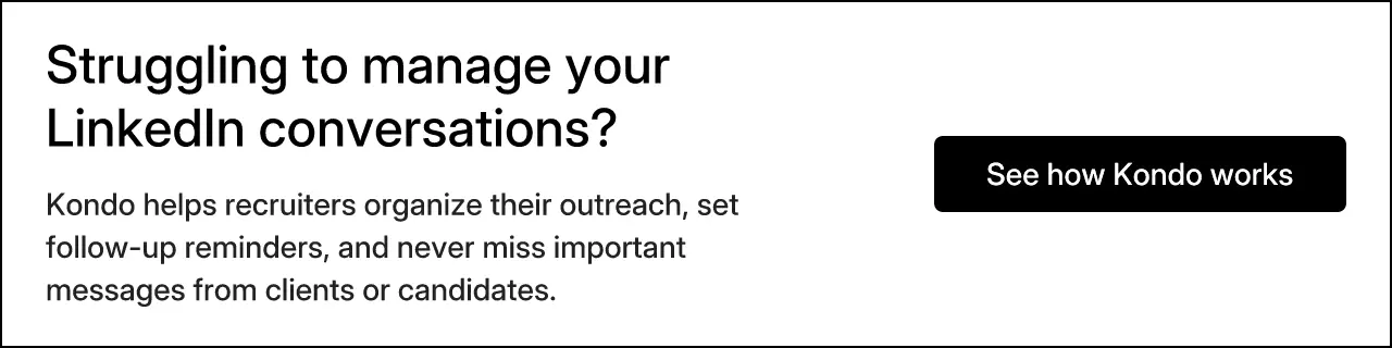 Struggling to manage your LinkedIn conversations?