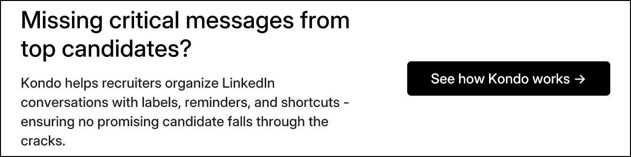 Missing critical messages from top candidates?