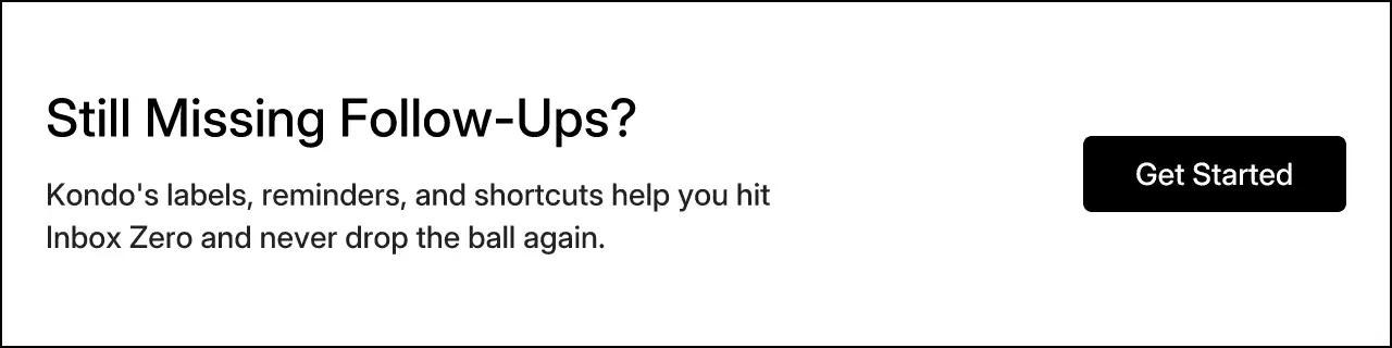 Still Missing Follow-Ups?