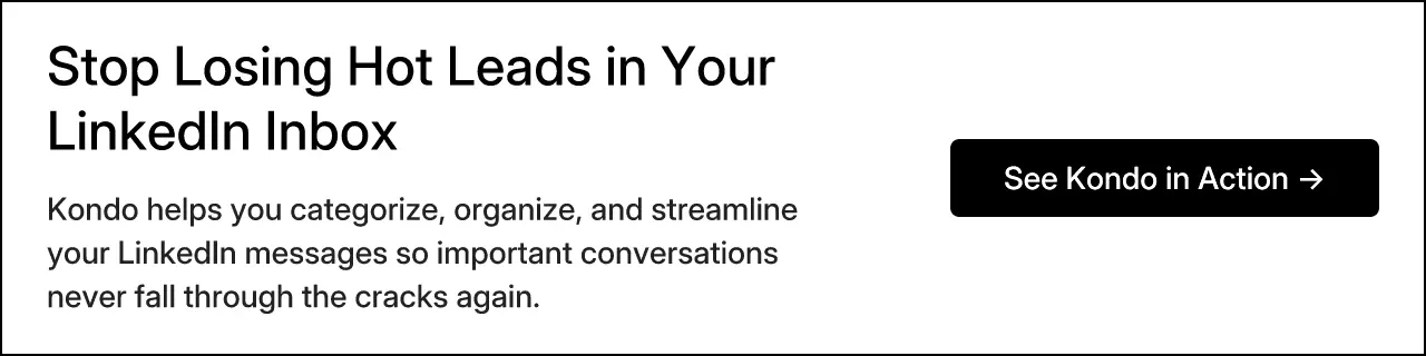 Stop Losing Hot Leads in Your LinkedIn Inbox