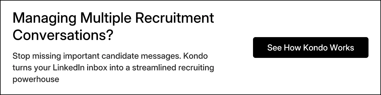 Managing Multiple Recruitment Conversations?