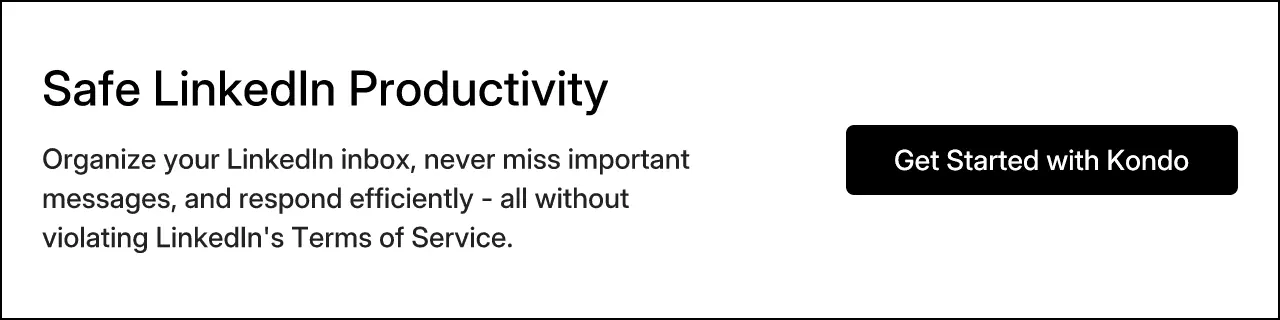 Safe LinkedIn Productivity