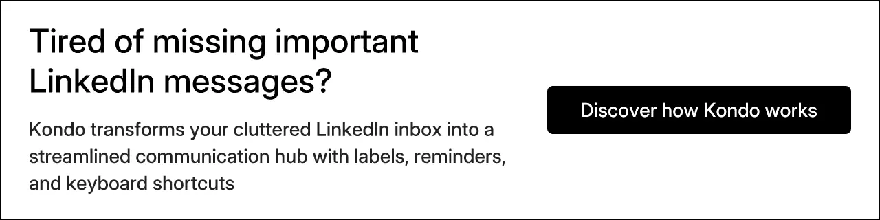 Tired of missing important LinkedIn messages?